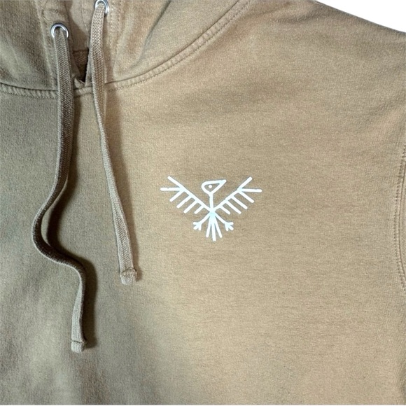 Bozeman Montana Nordic Men's Tan Hoodie Size Medium
A1 - Picture 3 of 8